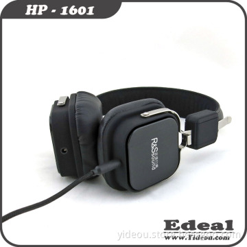 Wired headphone headband 3.5mm Folding Daisy Chain Compatible Headphone